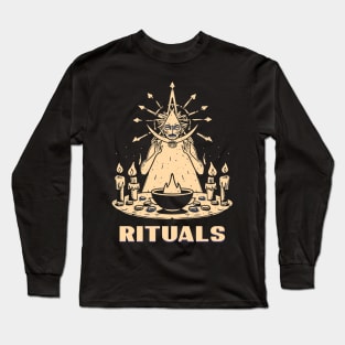 Occult Rituals : Devil's Wisdom Long Sleeve T-Shirt